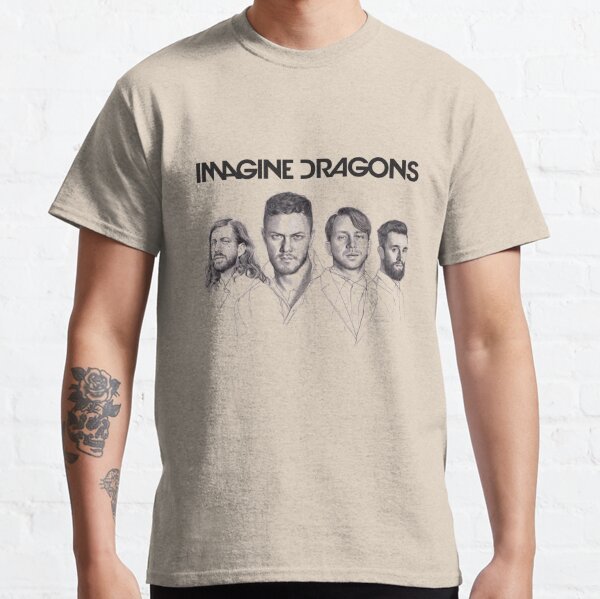 1313 &lt;&lt;imagine dragons, imagine, dragons, mercury, night visions, bones imagine dragons, believer imagine dragons&gt;&gt; 1011 Classic T-Shirt RB1008 product Offical imagine dragons Merch