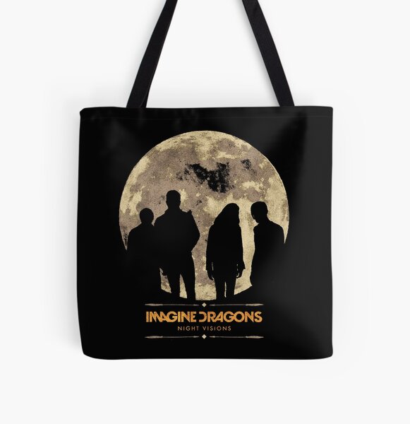 1313 <<imagine dragons, imagine, dragons, mercury, night visions, bones imagine dragons, believer imagine dragons>> 103 All Over Print Tote Bag RB1008 product Offical imagine dragons Merch