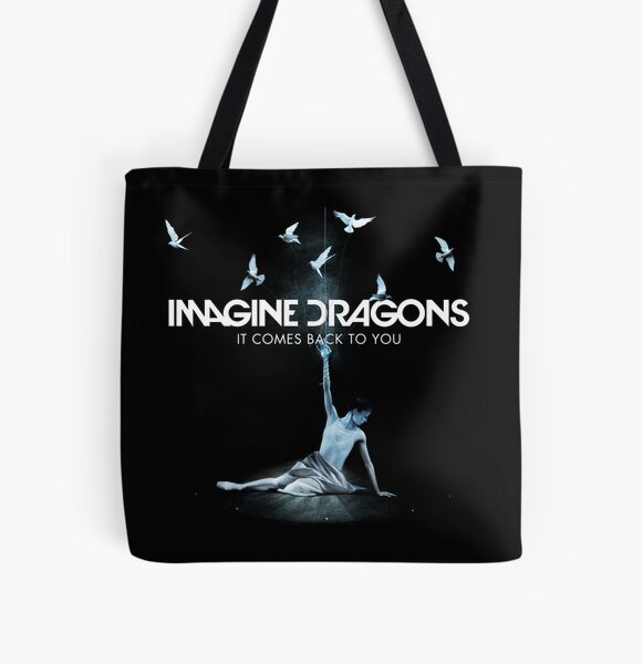 123 <<imagine dragons, imagine, dragons, night visions, dan reynold, mercury imagine dragons, mercury dragons>> 103 All Over Print Tote Bag RB1008 product Offical imagine dragons Merch