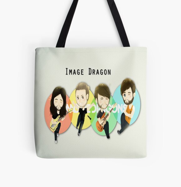 The best design of Imagine Dragons All Over Print Tote Bag RB1008 product Offical imagine dragons Merch