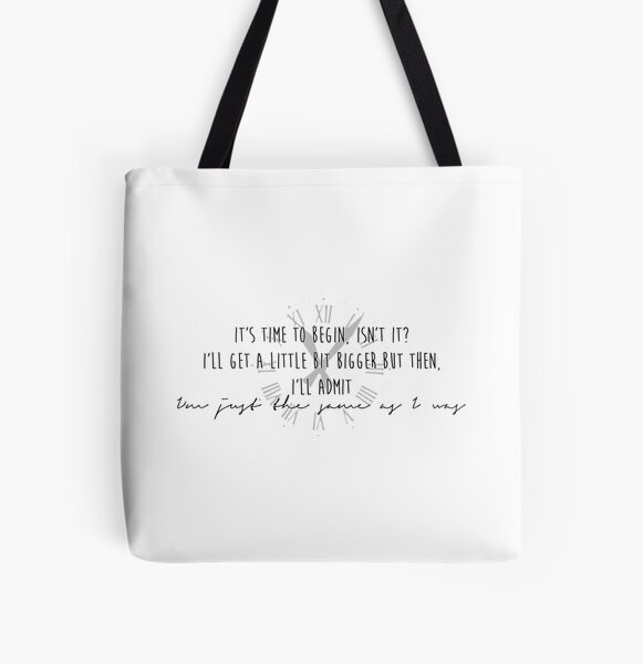 It's Time- Imagine Dragons lyrics All Over Print Tote Bag RB1008 product Offical imagine dragons Merch