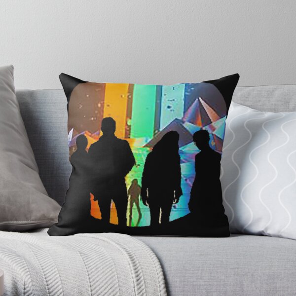 Imagine dragons believer Throw Pillow RB1008 product Offical imagine dragons Merch