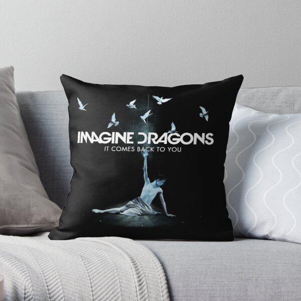 123 <<imagine dragons, imagine, dragons, night visions, dan reynold, mercury imagine dragons, mercury dragons>> 103 Throw Pillow RB1008 product Offical imagine dragons Merch