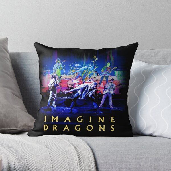 11 <<imagine dragons, imagine, dragons, mercuri imagine dragons, night visions imagine dragons>> 1012 Throw Pillow RB1008 product Offical imagine dragons Merch