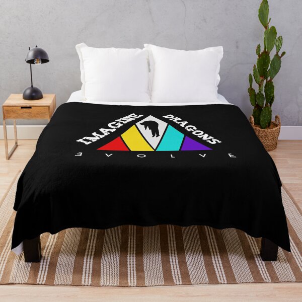 123 <<imagine dragons, imagine, dragons, night visions, dan reynold, mercury imagine dragons, mercury dragons>> 102 Throw Blanket RB1008 product Offical imagine dragons Merch