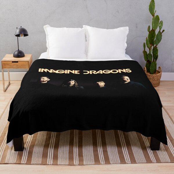 123 <<imagine dragons, imagine, dragons, night visions, dan reynold, mercury imagine dragons, mercury dragons>> 101 Throw Blanket RB1008 product Offical imagine dragons Merch