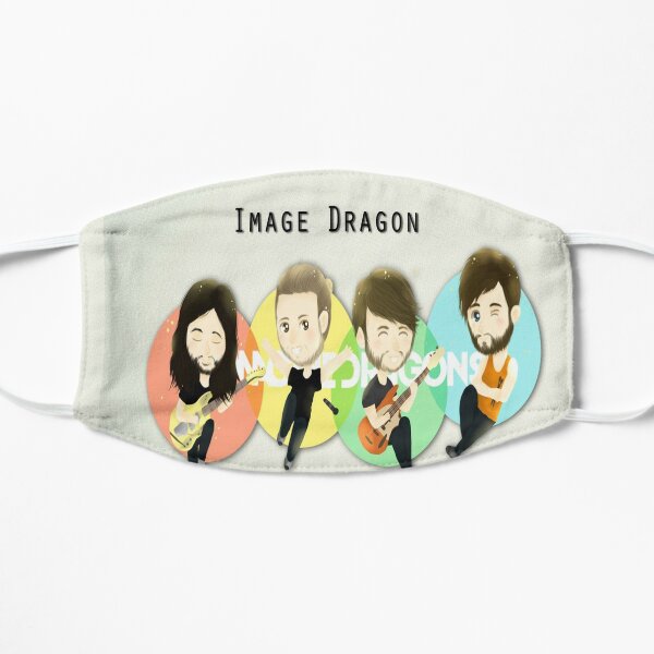 The best design of Imagine Dragons Flat Mask RB1008 product Offical imagine dragons Merch