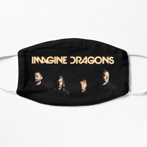 123 <<imagine dragons, imagine, dragons, night visions, dan reynold, mercury imagine dragons, mercury dragons>> 101 Flat Mask RB1008 product Offical imagine dragons Merch